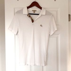 Burberry Brit Polo, Size S White